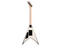 Jackson King V JS32 Electric Guitar, White w/Black Bevels Jackson King V JS32 Electric Guitar, White w/Black Bevels